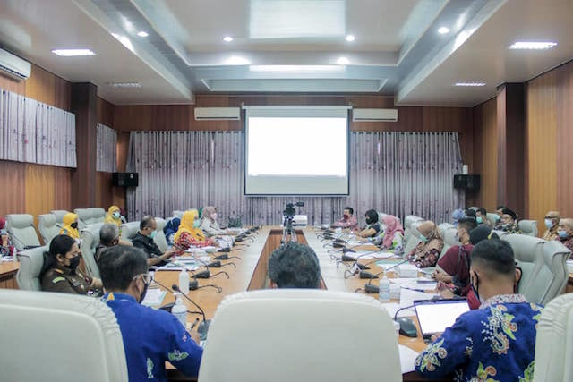 Rakor Dinas P3AKB Jember Evaluasi Mandiri Kabupaten Layak Anak